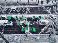 青海多地降雪 省会西宁出现暴雪