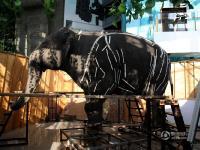 吉林博物馆历时四年“复活”亚洲象