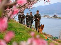中国驻鸭绿江畔边防官兵加大边境管控力度