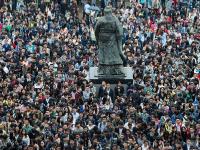 湖北公务员开考 11万人冒雨赶考创历史新高