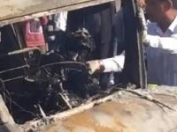 无锡两车相撞起火 丈夫全力推出妻子后身亡