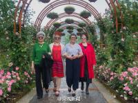 八旬“花样奶奶”春游照堪比明星