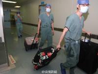 全国首例通过绿色通道转运的人体器官顺利登机