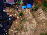 福建南平建阳区发生泥石流 受灾民众等待安置