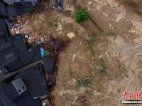 福建南平建阳区发生泥石流 受灾民众等待安置