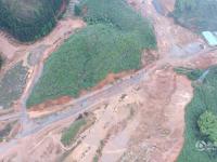 独家航拍福建山体滑坡全景现场