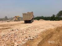 郑州一水库涵养林被倒大量建筑垃圾 一车100元