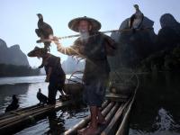 桂林八旬模特兄弟 供人拍照红遍全球