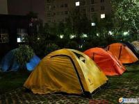 湖南千余驴友齐聚隆回瑶乡共度户外帐篷节