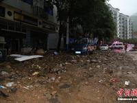 重庆22个区县遭遇暴雨袭击 多地出现内涝等灾情