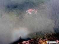 崀山景区再现佛光