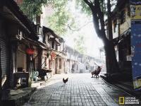 长江南岸的旧日重庆