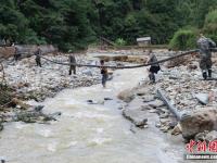 贵州黎平洪灾过后一片狼藉 已致5人失踪