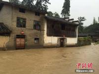 连续暴雨致水淹福建千年古村落