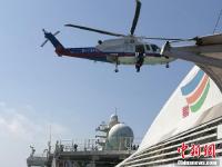 中国首次在三沙海域举行“海空立体”联合搜救演练