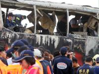 台湾义工为遇难大陆游客祈福