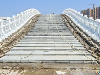 市区步月桥改造换新颜