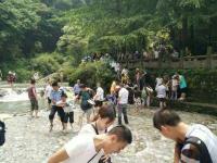 峨眉山一铁索桥断裂侧翻 7名游客受伤