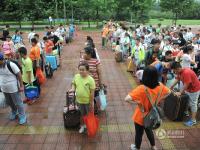 山东济南500名“小胖墩”参加魔鬼训练 称想瘦