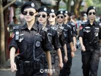 高温“烤验”下的杭州G20女子巡逻队