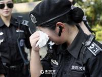 高温“烤验”下的杭州G20女子巡逻队