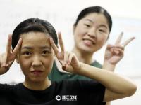 高温“烤验”下的杭州G20女子巡逻队