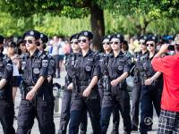 G20峰会女子巡逻队现身西湖 个个高颜值