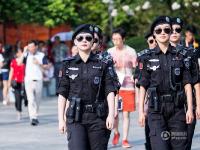 G20峰会女子巡逻队现身西湖 个个高颜值
