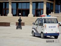 全国网媒记者聚焦敦煌文博会场馆一线建设者