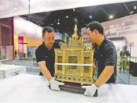 乾隆文物展在成都揭开神秘面纱 300年的时光开箱