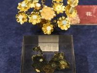  隋炀帝萧后冠在扬州展出