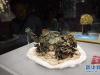  隋炀帝萧后冠在扬州展出