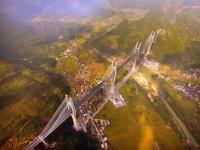 世界最大跨径多塔斜拉桥建成 主跨达380米