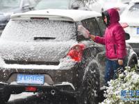 组图：冬天悄悄来临，各地陆续迎来降雪