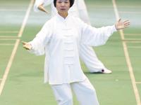 邵阳市文明单位太极拳表演赛举行