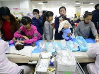 最强雾霾袭济南 500名患儿医院输液