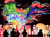 古城西安：流光溢彩过新年