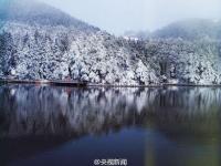 春寒料峭 庐山现雨凇和雾凇美景