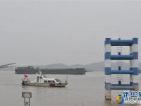  湘江下游雨急水涨