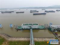  湘江下游雨急水涨