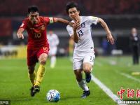 国足世预赛1-0力克韩国队取首胜