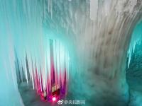  山西：万年冰洞 冰雕玉砌如梦幻城堡
