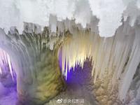  山西：万年冰洞 冰雕玉砌如梦幻城堡