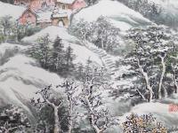 省级非遗羽画传承人何斌阳“爱我邵阳”山水画展举办