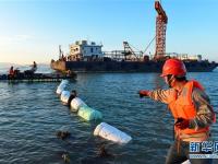 福建湄洲岛首条110千伏海底电缆敷设成功