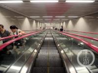 中国最深地铁站:坐扶梯3分钟才到地面