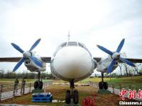 航拍南昌军事主题公园 各式军机整齐陈列