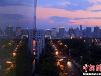 厦门夜景流光溢彩