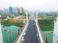 邵阳市桂花大桥连接线9月底前有望具备通车条件