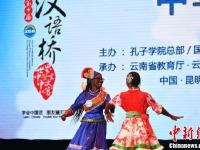 “汉语桥”选手昆明秀“功夫”展才艺